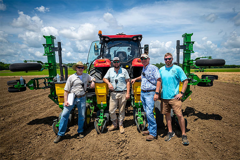 MAFES researchers are testing new technology for more accurate planting across Mississippi and getting the answers to growers to improve their outcomes.